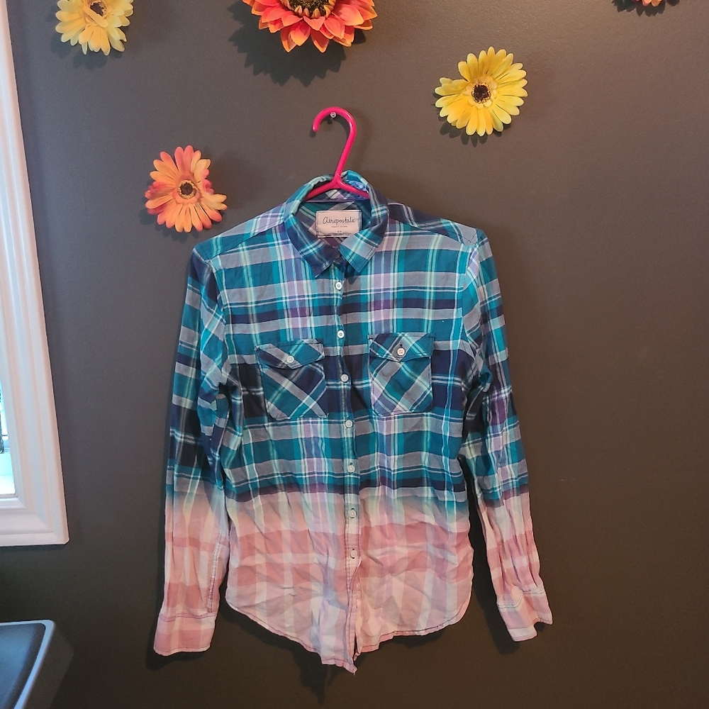 3/20$- Aéropostale ombre blouse